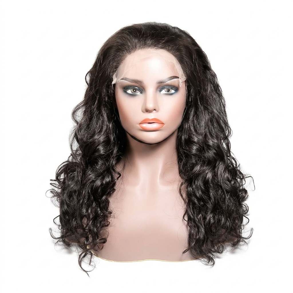 Stema 4X4/5x5/6x6/7x7 HD Lace Closure Loose Deep Wave Wig Constructed By Bundles With Closure